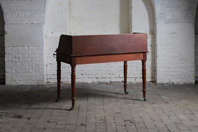 Lot 155 - A mahogany washstand