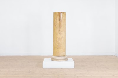 Lot 438 - A scagliola column