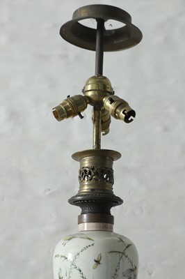 Lot 131 - Two Victorian table lamps