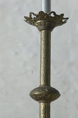 Lot 131 - Two Victorian table lamps