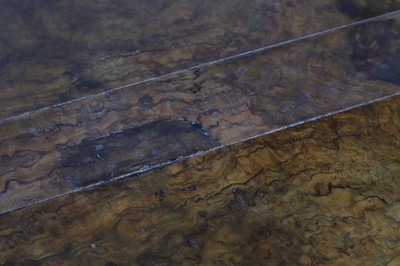 Lot 161 - A walnut Sutherland table