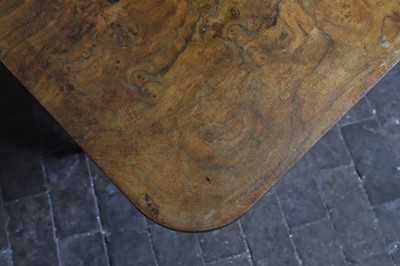 Lot 161 - A walnut Sutherland table