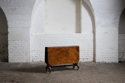 Lot 161 - A walnut Sutherland table