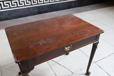Lot 7 - A George II mahogany side table