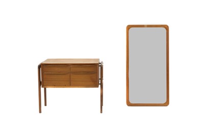 Lot 487 - A Danish teak hallstand