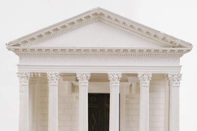 Lot 248 - A plaster of Paris model of Maison Carrée