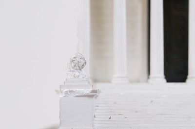 Lot 248 - A plaster of Paris model of Maison Carrée