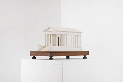 Lot 248 - A plaster of Paris model of Maison Carrée