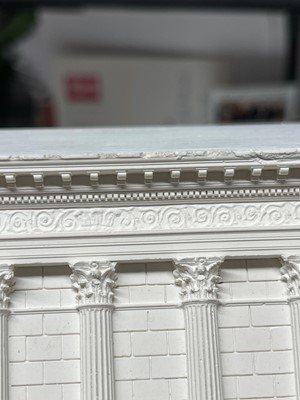 Lot 248 - A plaster of Paris model of Maison Carrée