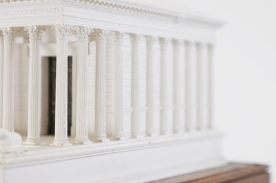 Lot 248 - A plaster of Paris model of Maison Carrée