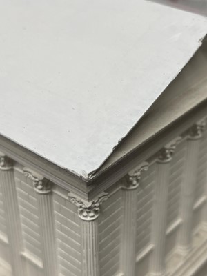 Lot 248 - A plaster of Paris model of Maison Carrée