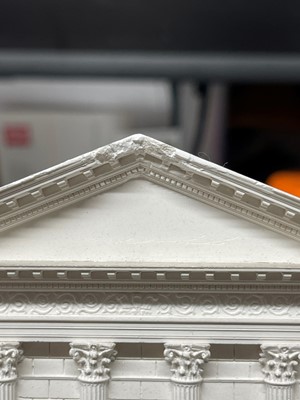 Lot 248 - A plaster of Paris model of Maison Carrée