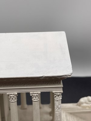 Lot 248 - A plaster of Paris model of Maison Carrée