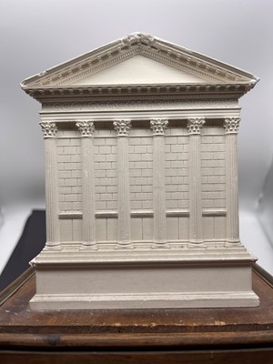 Lot 248 - A plaster of Paris model of Maison Carrée