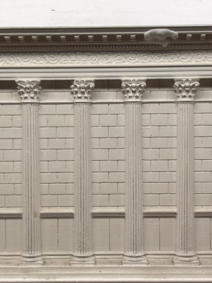 Lot 248 - A plaster of Paris model of Maison Carrée