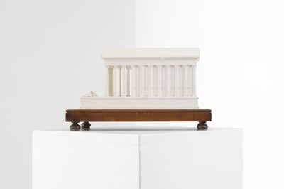 Lot 248 - A plaster of Paris model of Maison Carrée