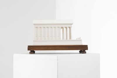 Lot 248 - A plaster of Paris model of Maison Carrée
