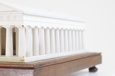 Lot 250 - A plaster of Paris model of the Temple of Hera II at Paestum