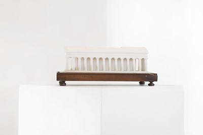 Lot 250 - A plaster of Paris model of the Temple of Hera II at Paestum
