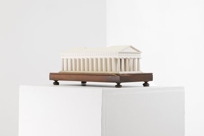 Lot 250 - A plaster of Paris model of the Temple of Hera II at Paestum