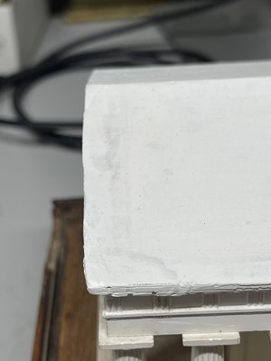 Lot 250 - A plaster of Paris model of the Temple of Hera II at Paestum