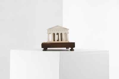 Lot 250 - A plaster of Paris model of the Temple of Hera II at Paestum