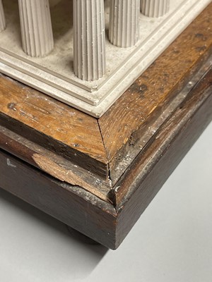 Lot 250 - A plaster of Paris model of the Temple of Hera II at Paestum