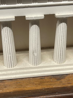 Lot 250 - A plaster of Paris model of the Temple of Hera II at Paestum