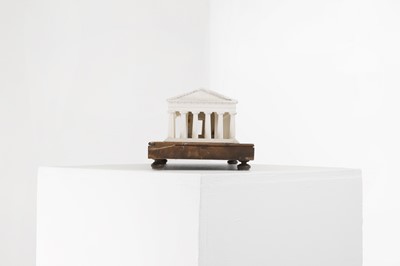 Lot 250 - A plaster of Paris model of the Temple of Hera II at Paestum