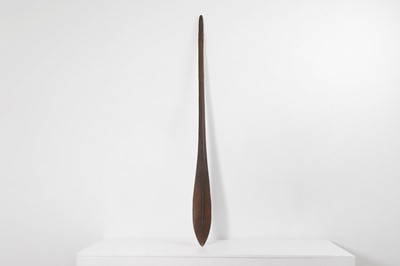 Lot 230 - A hardwood paddle 'apa'apai' club