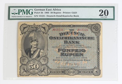 Lot 140 - Notes, German East Africa