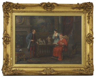 Lot 242 - Luigi Moroni (Italian, 19th century)