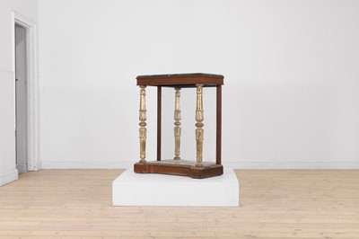 Lot 173 - A Regency rosewood and parcel-gilt pier table