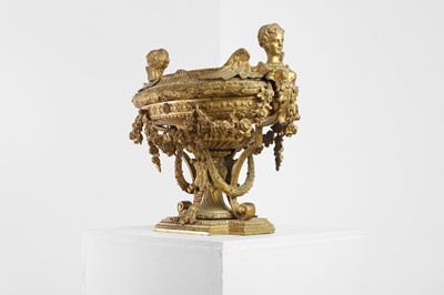 Lot 174 - A Louis XVI-style gilt-metal jardinière
