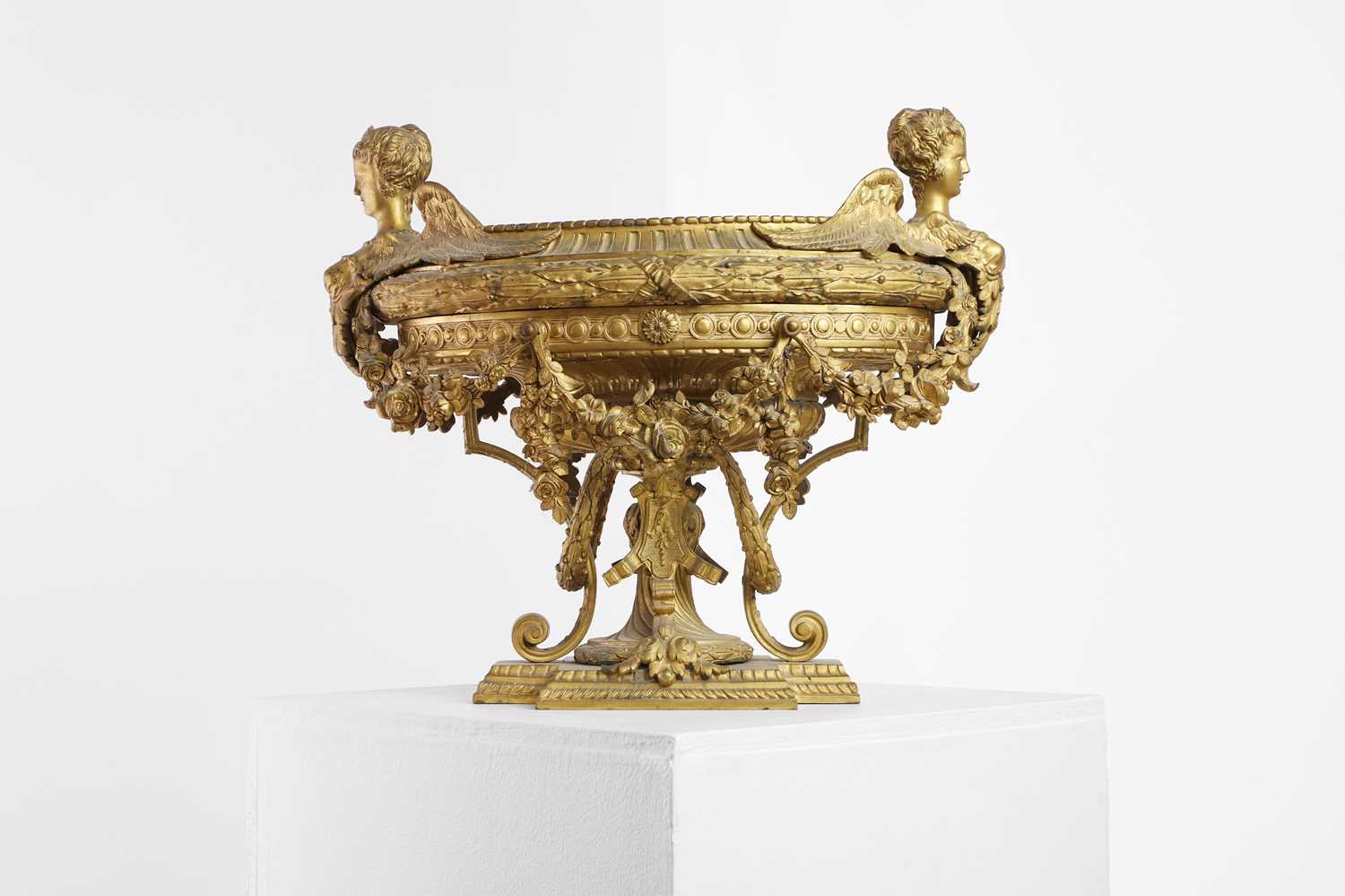 Lot 174 - A Louis XVI-style gilt-metal jardinière