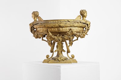 Lot 174 - A Louis XVI-style gilt-metal jardinière