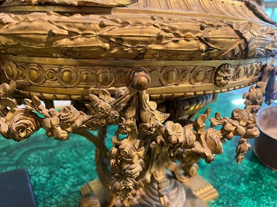 Lot 174 - A Louis XVI-style gilt-metal jardinière