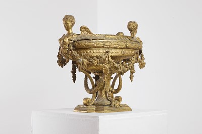 Lot 174 - A Louis XVI-style gilt-metal jardinière