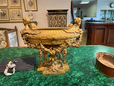 Lot 174 - A Louis XVI-style gilt-metal jardinière