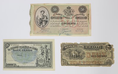 Lot 140 - Notes, Cuba