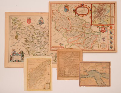 Lot 303 - A collection of John Speed maps