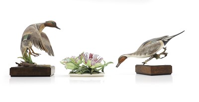 Lot 346 - A group of Worcester porcelain figures