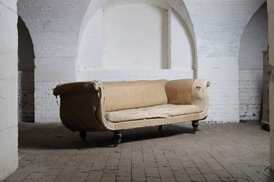 Lot 58 - A late Regency sofa