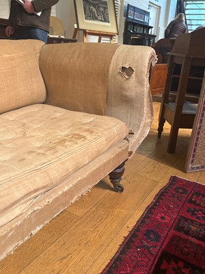 Lot 58 - A late Regency sofa