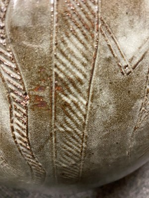 Lot 232 - An Abuja glazed stoneware water vessel or pot