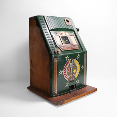 Lot 67 - A rare 'Screen Stars' one-armed bandit