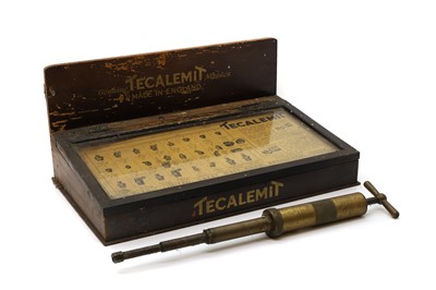 Lot 36 - A 'Tecalemit' grease-gun nipple shop display