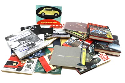 Lot 38 - A quantity of motoring titles