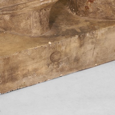 Lot 4 - A monumental plaster figure of Diana of Gabii after the antique