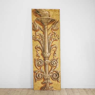 Lot 5 - A fresco-type wall panel